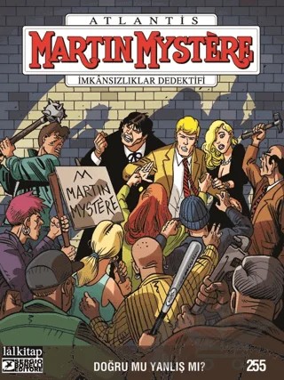 Martin Mystere Sayı 255 – Francesco Matteuzzi – Lal Kitap kitap kapağı