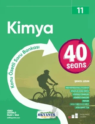 11. Sınıf 40 Seans Kimya – Şenol Uzun – Okyanus Yayınları kitap kapağı