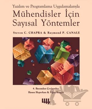 Mühendisler İçin Sayısal Yöntemler – Raymond P. Scheindlin, Steven C. CHAPRA – Literatür Yayıncılık kitap kapağı