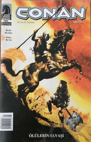 Conan Sayı: 23 Ölülerin Savaşı – Lal Kitap kitap kapağı