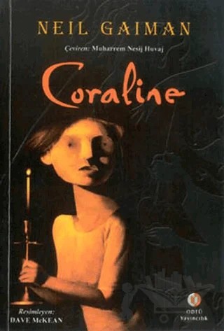 Coraline – Neil Gaiman – ODTÜ Geliştirme Vakfı Yayıncılık kitap kapağı