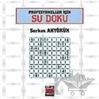 Profesyoneller İçin Su Doku – Serkan Akyörük – Elips Kitap kitap kapağı