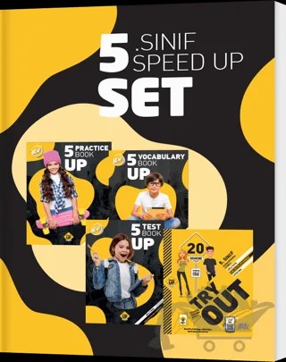 Speed Up 5. Sınıf Try Out + Test + Vocabulary + Practice Book 4 lü Set – Kolektif – Speed Up Publishing kitap kapağı