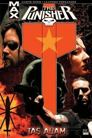 Punisher Max Cilt 07 - Taş Adam – Garth Ennis – Marmara Çizgi kitap kapağı