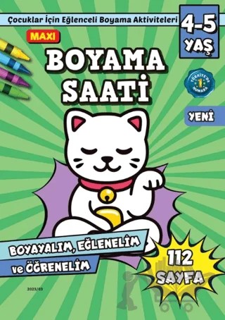 Maxi Boyama Saati 7 – İlhan Arlı – Maxi Yayıncılık kitap kapağı