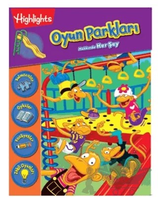 Oyun Parkları Hakkında Her Şey – Kolektif – Doğan Egmont Yayıncılık kitap kapağı