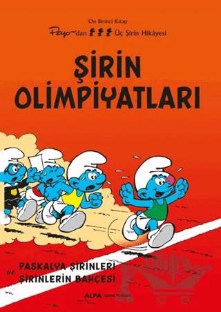 Şirin Olimpiyatları – Kollektif – Alfa Yayınları kitap kapağı