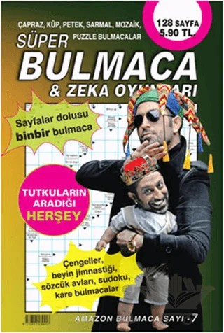 Süper Bulmaca ve Zeka Oyunları 7 – Kolektif – Olimpos Yayınları kitap kapağı