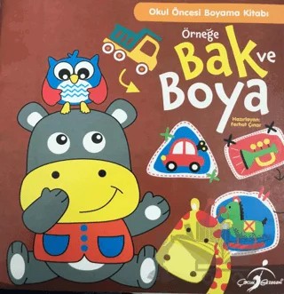 Örneğe Bak ve Boya 5 – Ferhat Çınar – Çocuk Gezegeni kitap kapağı