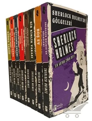 Sherlock Holmes Seti (8 Kitap) – Sir Arthur Conan Doyle – Parola Yayınları kitap kapağı