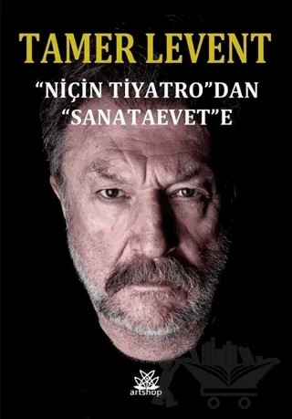 "Niçin Tiyatro"dan "Sanataevet"e – Tamer Levent – Artshop Yayıncılık kitap kapağı