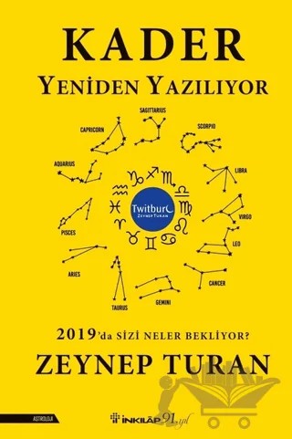 Kader Yeniden Yazılıyor – Zeynep Turan – İnkılap Kitabevi kitap kapağı