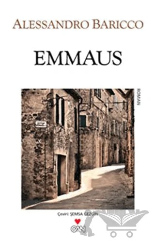 Emmaus – Alessandro Baricco – Can Yayınları kitap kapağı