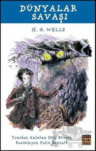 Dünyalar Savaşı – H. G. Wells – Kaknüs Genç kitap kapağı
