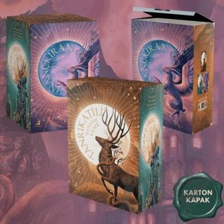 Düşmüş Tanrılar Serisi - 3 Kitaplık Kutulu Set – Hannah Kaner – Olimpos Yayınları kitap kapağı