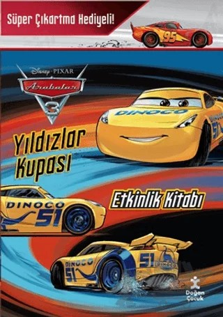 Disney Arabalar 3 - Yıldızlar Kupası Etkinlik Kitabı – Kolektif – Doğan Çocuk kitap kapağı