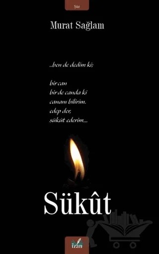 Sükut – Murat Sağman – İzan Yayıncılık kitap kapağı