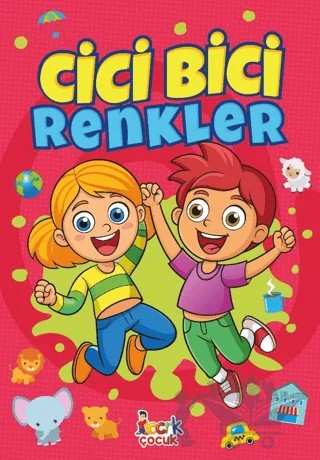 Cici Bici Renkler – Erdi Doğan – Bıcırık Yayınları kitap kapağı