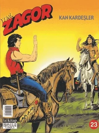 Yeni Zagor Sayı: 23 Kan Kardeşler – Lal Kitap kitap kapağı
