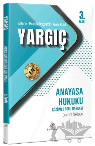2022 Adli İdari Hakimlik YARGIÇ Anayasa Hukuku Soru Bankası – Devrim Toklucu – Dizgi Kitap kitap kapağı