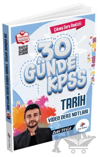2026 KPSS 30 Günde Tarih Çıkmış Soru Analizli Video Ders Notları – Zeki Tuğa – Dizgi Kitap kitap kapağı