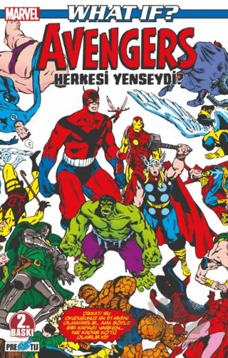 What If? Avengers Herkesi Yenseydi? – Steven Grant – Presstij Kitap kitap kapağı