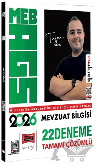 2026 MEB-AGS Mevzuat Bilgisi Tamamı Çözümlü 22 Deneme – Tufan Genç – Yargı Yayınevi kitap kapağı