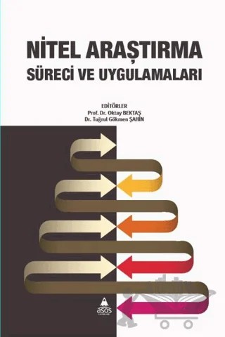 Nitel Araştırma Süreci ve Uygulamaları – Oktay Bektaş, Tuğrul Gökmen Şahin – Asos Yayınları kitap kapağı