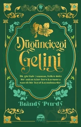 Düğünçiçeği Gelini – Brandy Purdy – Martı Yayınları kitap kapağı