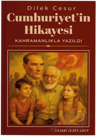 Cumhuriyet'in Hikayesi Kahramanlıkla Yazıldı – Dilek Cesur – Enda Yayıncılık kitap kapağı
