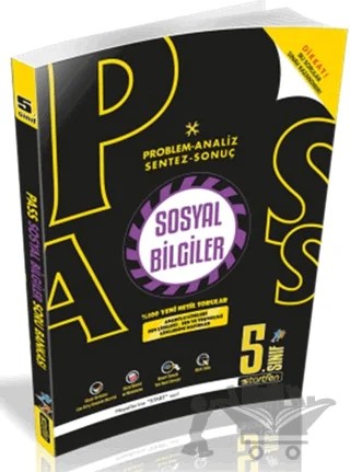 5. Sınıf Sosyal Bilgiler PASS Soru Bankası – Kolektif – Startfen Yayınları kitap kapağı