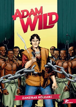 Adam Wild 1 - Zanzibar Köleleri / Fillerin Hücumu – Gianfranco Manfredi – Çizgi Düşler Yayınevi kitap kapağı