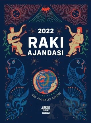 Rakı Ajandası 2022 – Kolektif – Overteam Yayınları kitap kapağı