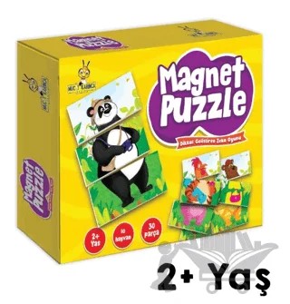 2+ Yaş Magnet Puzzle Dikkat Geliştiren Zeka Oyunu – Kolektif – Mucit Karınca kitap kapağı