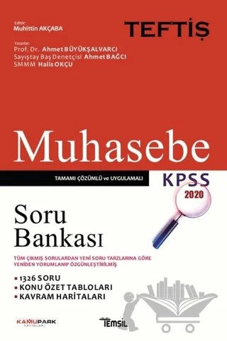 Muhasebe Soru Bankası – Ahmet Bağcı, Ahmet Büyükşalvarcı, Halis Okçu – Temsil Kitap kitap kapağı