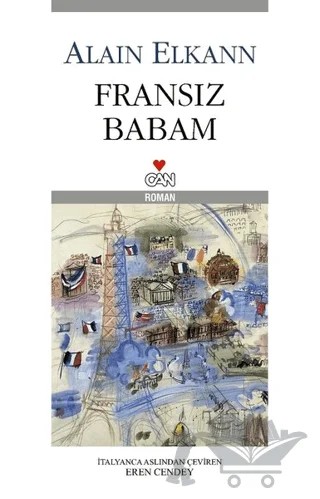 Fransız Babam – Alain Elkann – Can Yayınları kitap kapağı