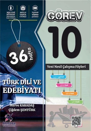 10. Sınıf Görev Türk Dili Ve Edebiyatı – Çiğdem Şentürk, Merve Karadaş – Armada Yayınları kitap kapağı