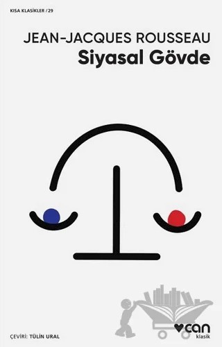 Siyasal Gövde – Jean-Jacques Rousseau – Can Yayınları kitap kapağı