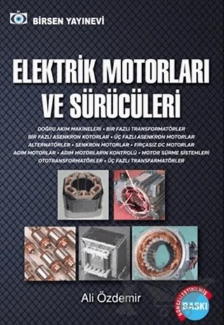 Elektrik Motorları ve Sürücüleri – Ali Özdemir – Birsen Yayınevi kitap kapağı