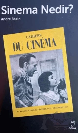 Sinema Nedir? – Andre Bazin – Doruk Yayınları kitap kapağı