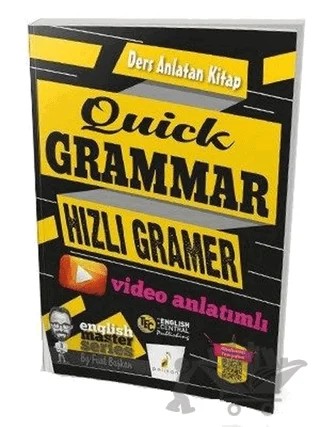 Quick Grammar Video Anlatımlı Ders Anlatan Kitap – Fuat Başkan – Pelikan Tıp Teknik Yayıncılık kitap kapağı