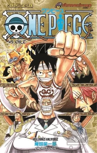 One Piece 45 – Eiiçiro Oda – Gerekli Şeyler Yayıncılık kitap kapağı