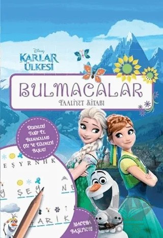 Karlar Ülkesi - Bulmacalar Faaliyet Kitabı – Kolektif – Doğan Egmont Yayıncılık kitap kapağı