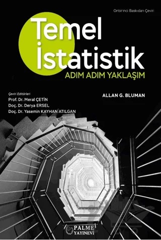 Temel İstatistik Adım Adım Yaklaşım – Allan G. Bluman – Palme Yayıncılık kitap kapağı