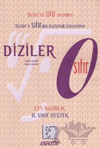 11. Sınıf LYS Diziler Sıfır – Saadet Çakır – Karekök Yayıncılık kitap kapağı