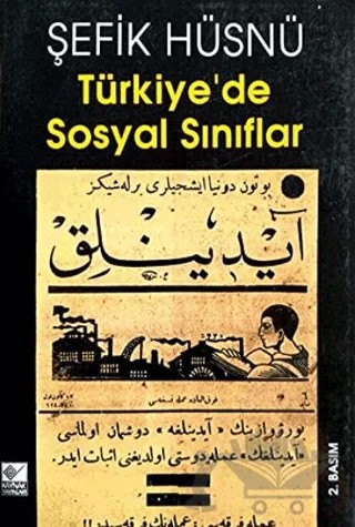 Türkiye’de Sosyal Sınıflar – Şefik Hüsnü – Kaynak Yayınları kitap kapağı