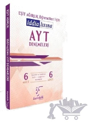 AYT 6'lı Deneme Seti - Eşit Ağırlık – Kolektif – Karekök Yayıncılık kitap kapağı