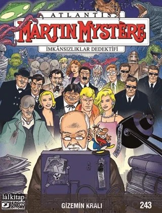 Martin Mystere sayı 243 – Sergio Badino – Lal Kitap kitap kapağı