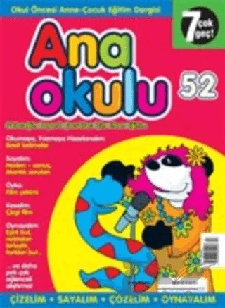 Anaokulu Sayı: 52 Anne-Çocuk Eğitim Dergisi – Boyut Yayın Grubu kitap kapağı