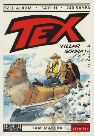 Tex Özel Albüm Sayı: 11 Yıllar Sonra – Kolektif – Oğlak Yayıncılık kitap kapağı